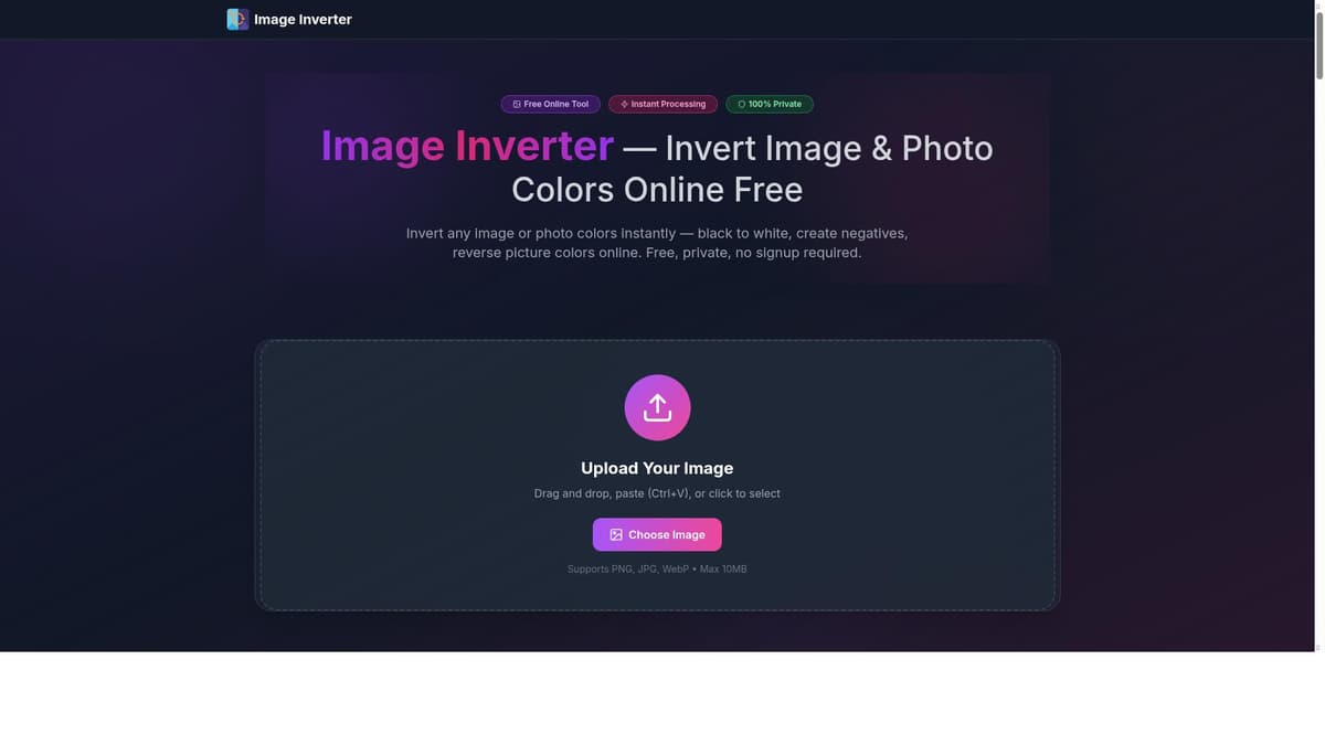 Image Inverter